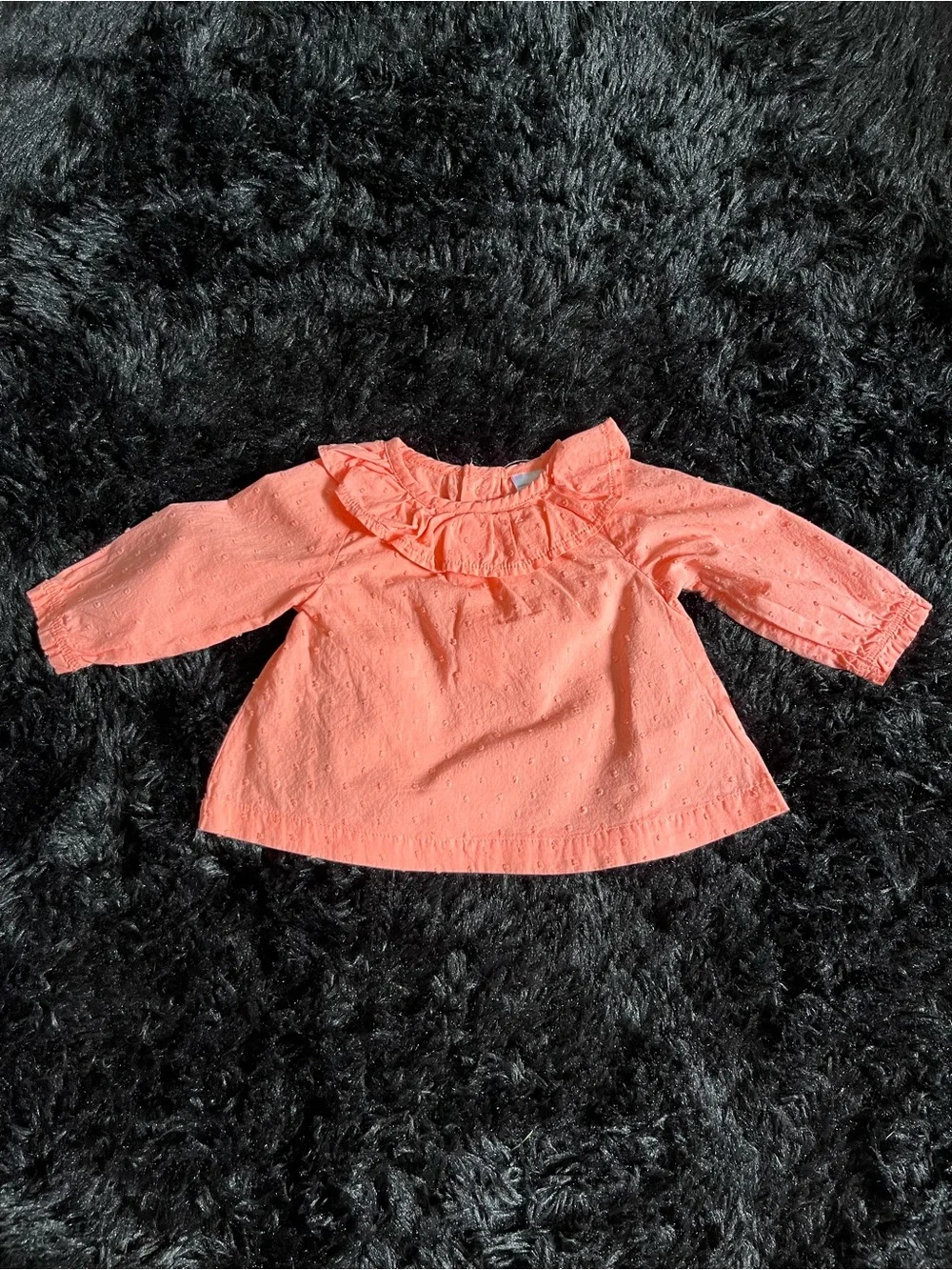 COTTON 0-3 Months Girl PEACH 7 Piece Bundle. Live Show Listing. $10 starts.